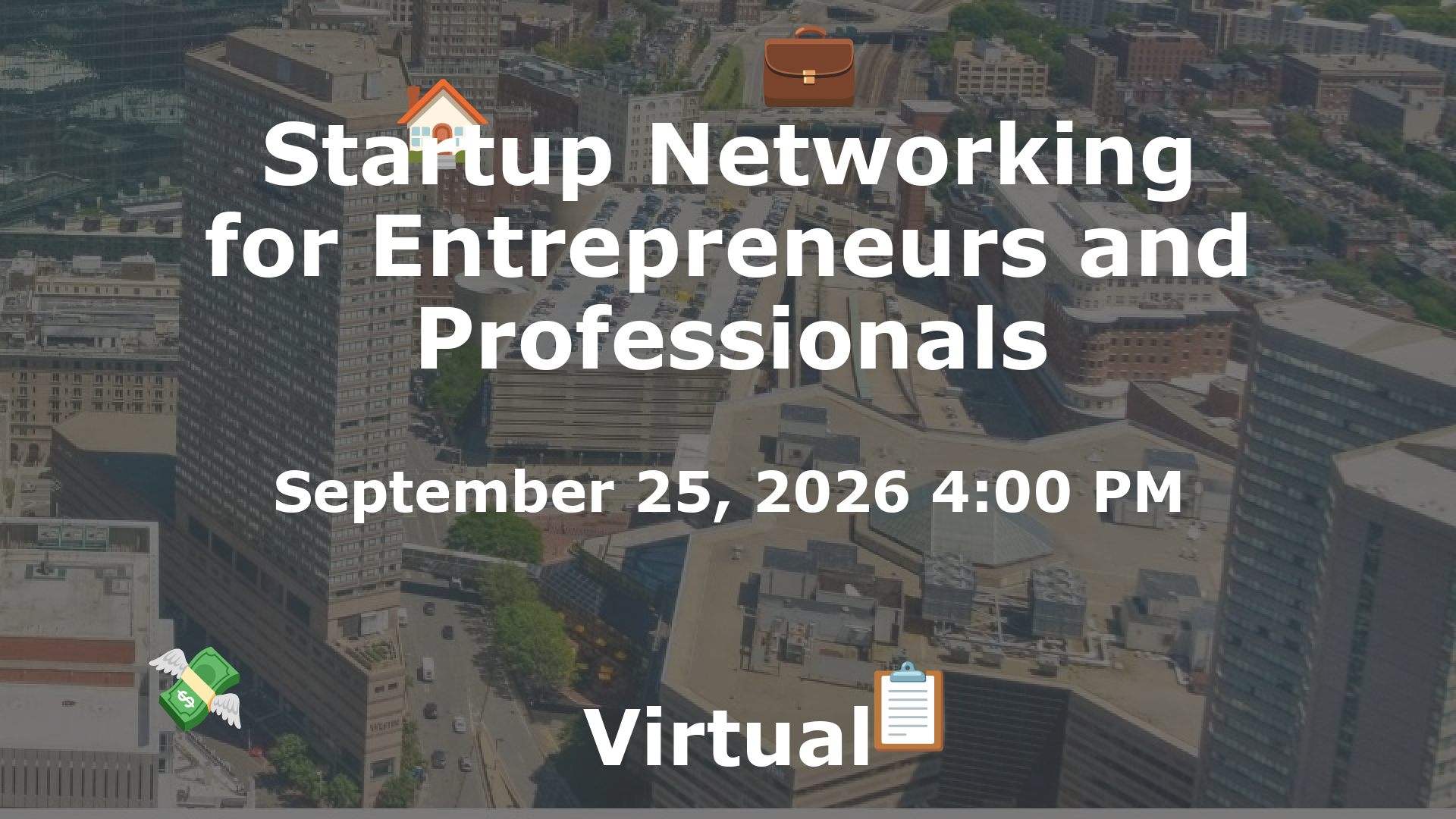 Startup Networking for Entrepreneurs and Professionals event image